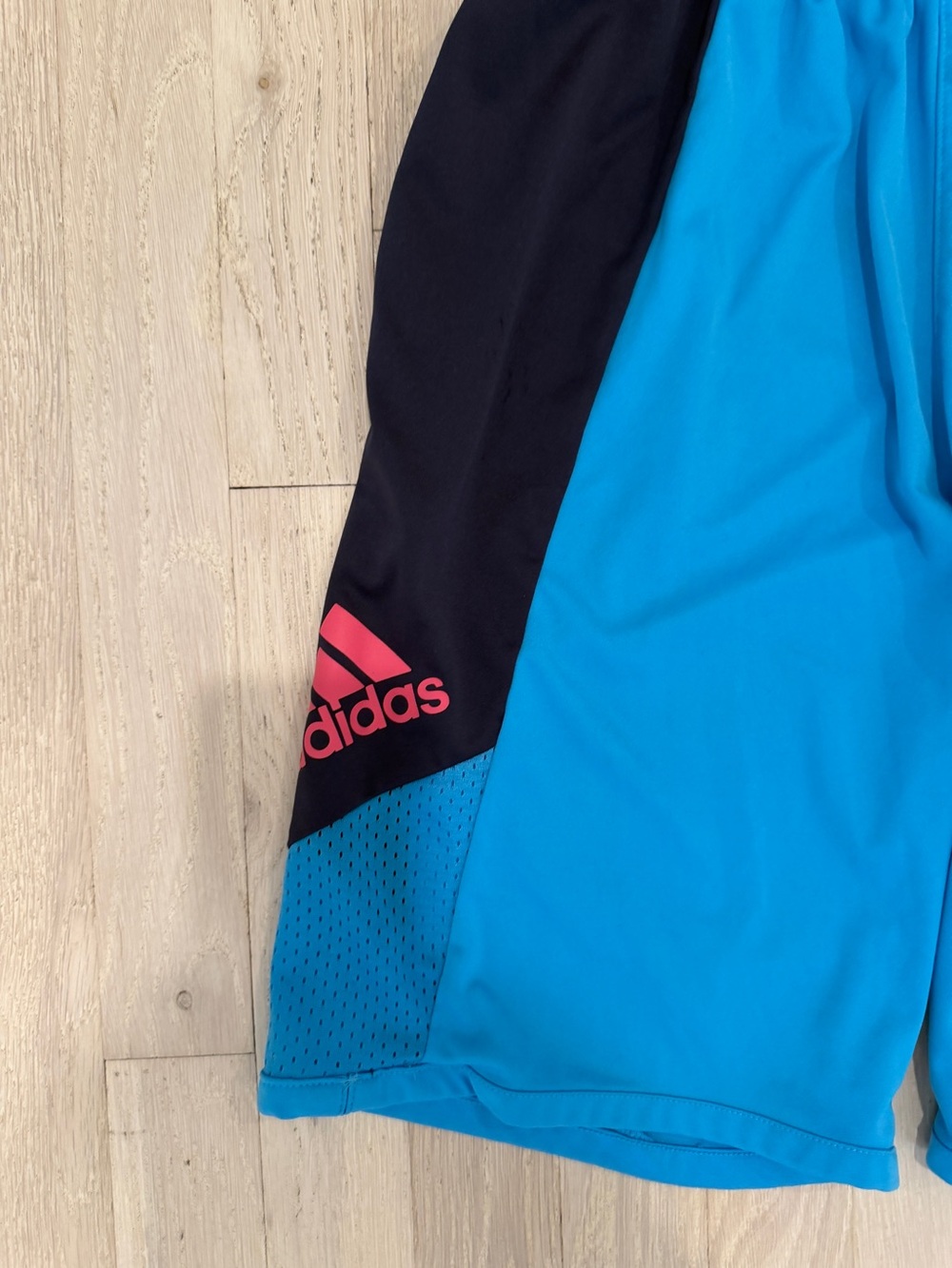 Adidas Pro Madness Shorts Turquoise Blue Men’s Size Small - Picture 3 of 6